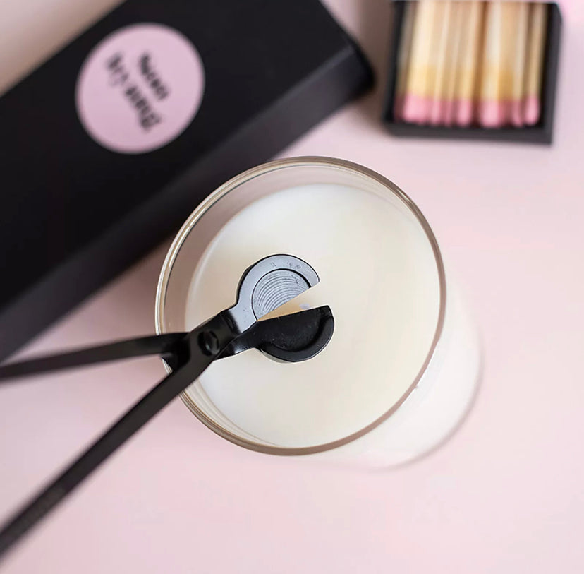 Candle wick trimmer